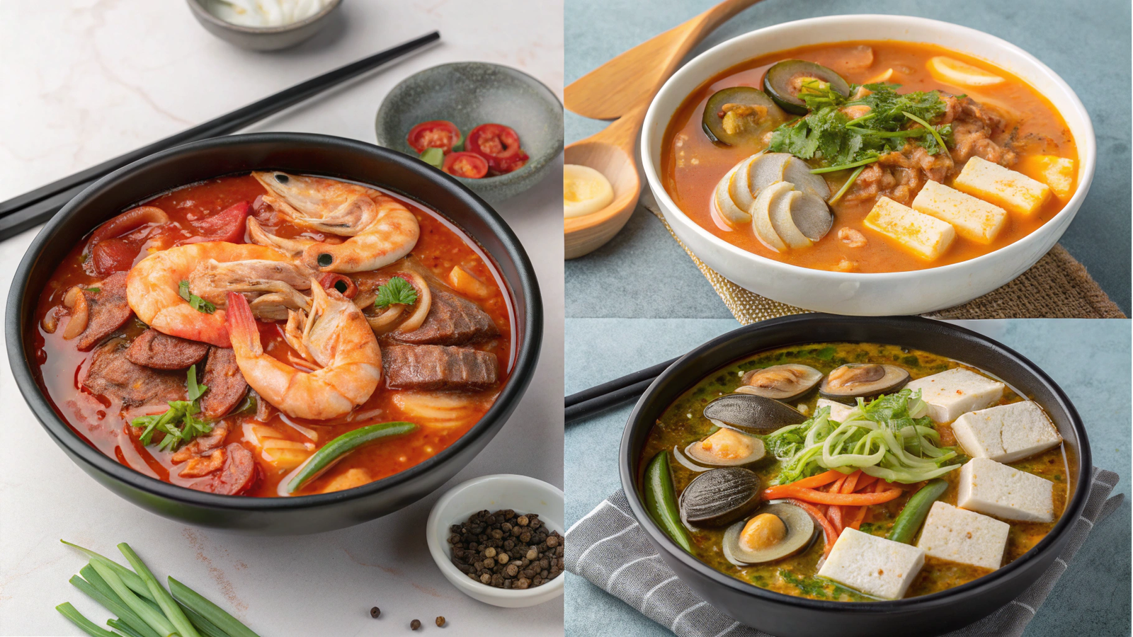 sundubu jjigae variations