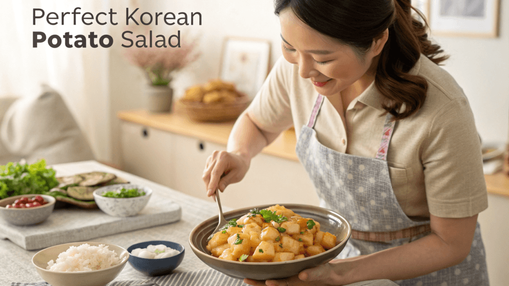Perfect Korean Potato, Gamja salad