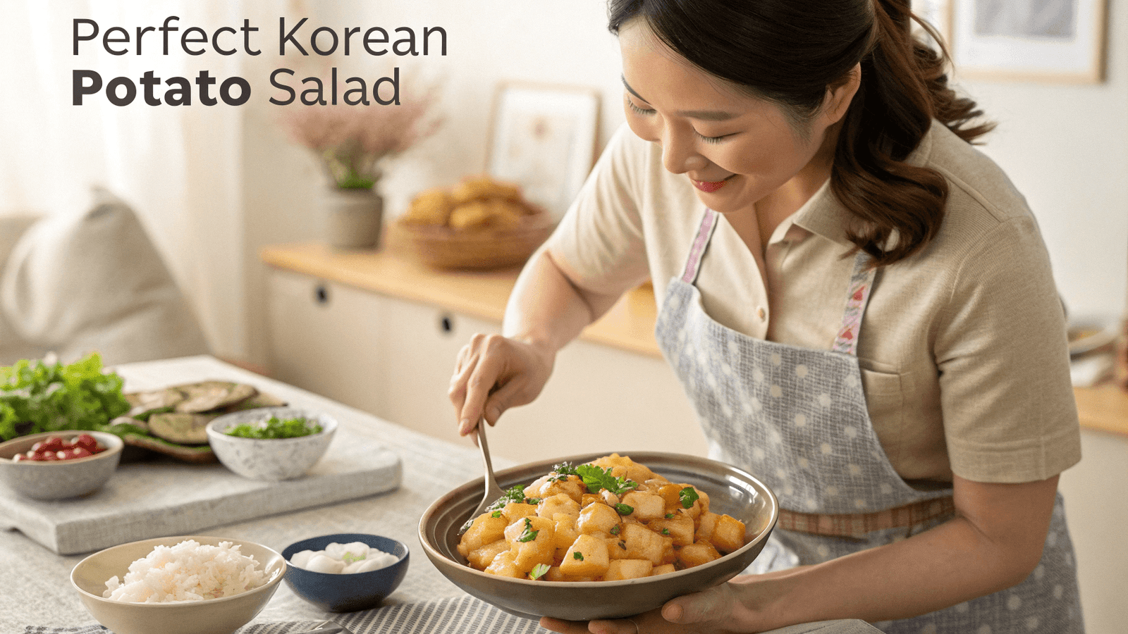 Perfect Korean Potato, Gamja salad